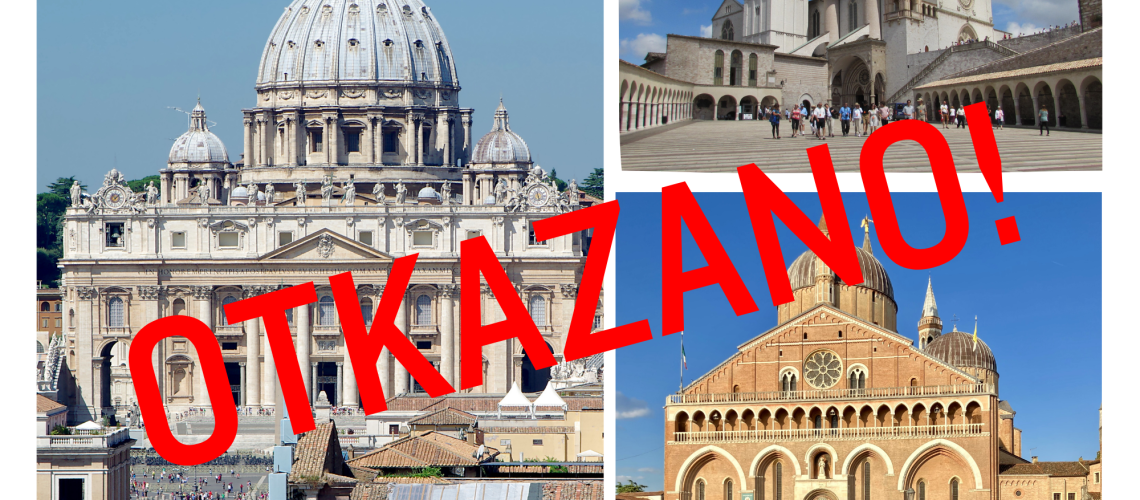 Hodočašće Rim-Asiz-Padova-OTKAZANO