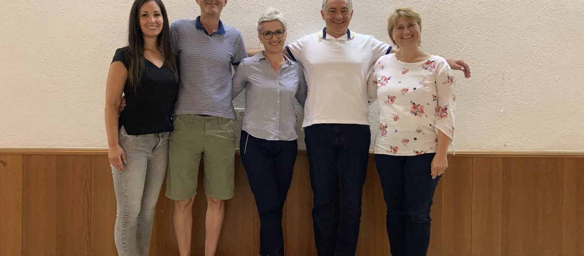 Vodstvo novoga MPV-a: (slijeva nadesno) Klaudija Šubić (rizničarka), Ivica Čavar (zapisničar), Marija Vasilj (predsjednica), Pero Jurišić (glasnogovornik)i Emilija Mikulić (dopredsjednica)