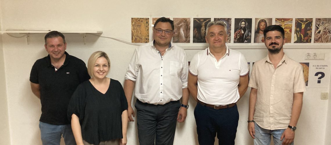 Slijeva: Saša Petran, Martina Rubčić, Damir Premužić, Zvonko Vincek i Domagoj Spajić