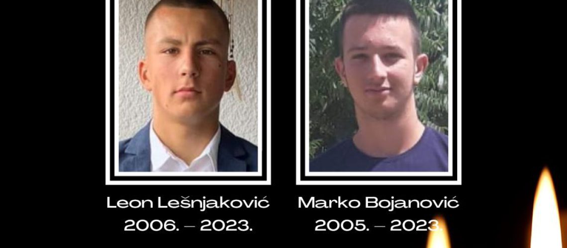 Pokojni Leon Lesnjakovic i Marko Bojanovic